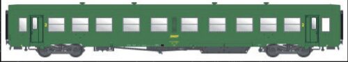 LS Models MW40037 Personenwagen USI B10t U63, 2.Kl. SNCF, Ep.IVa